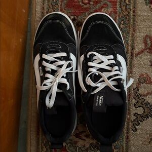 Vans Classic Black and White Shoes